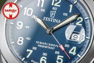 Festina Swiss Made Field 20081/2 (+ 2 curele de schimb)