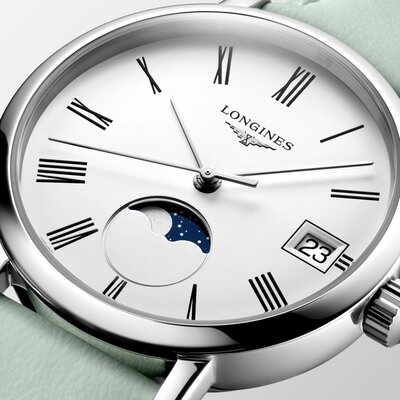 Longines Elegance Elegant Collection Quartz Moonphase L4.330.4.11.0