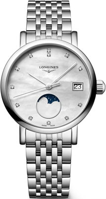 Longines Elegance Elegant Collection Quartz Moonphase L4.330.4.87.6