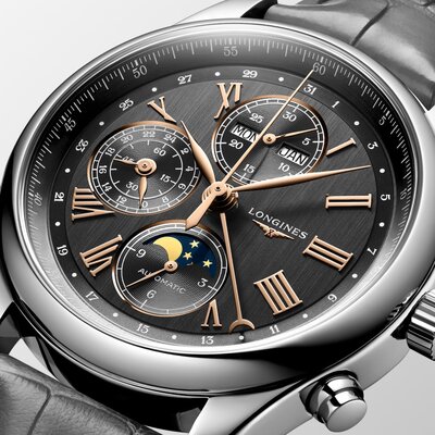 Longines Master Collection Automatic Chronograph Moonphase Annual Calendar L2.773.4.61.2