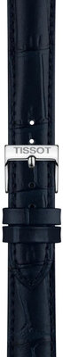 Curea din piele Tissot T852.051.034 16mm, culoarea albastră, Quick Release