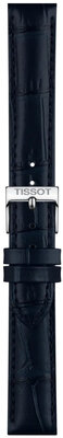 Curea din piele Tissot T852.051.034 16mm, culoarea albastră, Quick Release