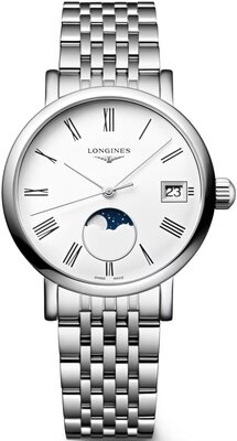 Longines Elegance Elegant Collection Quartz Moonphase L4.330.4.11.6