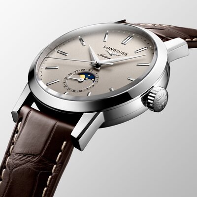 Longines Elegance The Longines 1832 Automatic Moonphase L4.826.4.92.2