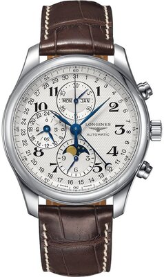 Longines Master Collection Automatic Chronograph Moonphase Annual Calendar L2.773.4.78.3
