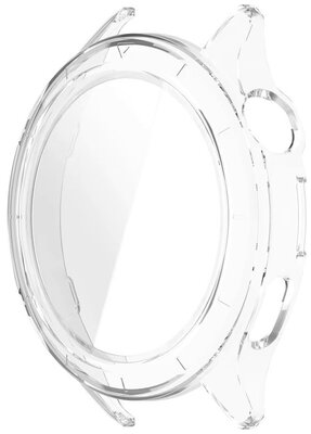 Capac de protecție (pro Xiaomi Watch S4), plastic, transparent + sticlă
