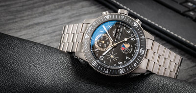 Fortis Novonaut N-42 Automatic Chronograph Amadee-24 F2040016 Limited Edition 100pcs (+ curea de rezervă)