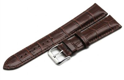 Curea din piele Ricardo Pescara, maro, lungime XL