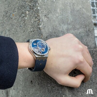 Maurice Lacroix Aikon Master Grand Date Automatic AI6118-SS00E-430-C (+ curea de rezervă)