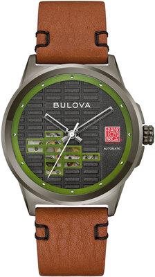 Bulova Automatic 98A330 Kalil House Frank Lloyd Wright Collection