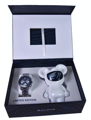 Bulova Lunar Pilot Quartz Chronograf 98A329 Timascus 150th Anniversary Limited Edition 5500pcs