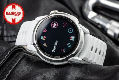 Coros Apex 4 46mm White / Silicone band