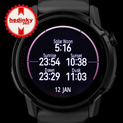Coros Apex 4 46mm White / Silicone band