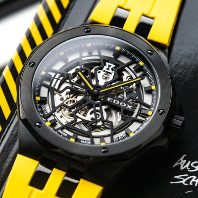 Edox Delfin Mecano Automatic 85303-37NCAJ-NJ