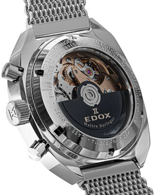 Edox Sportsman Automatic Chronograph 01132 3G BEAN Juan Manuel Fangio Limited Edition 115pcs (+ curea de rezervă)