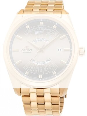 Brățară din oțel Orient UM00R221G0 22mm (pentru modelul RA-BA00), culoarea auriu