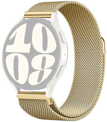 Brățară din oțel Ricardo Venosa, culoarea auriu, Quick Release, magnetic