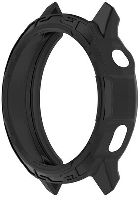 Capac de protecție (pro Garmin Venu 4, 45mm), plastic, culoarea neagră