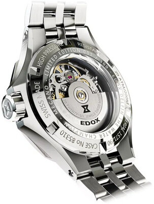 Edox Delfin Mecano 85310-3dm-ngin Limited Edition 300pcs (+ aparat de învârtire)