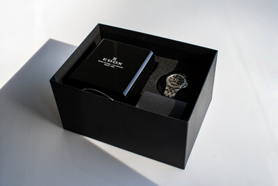 Edox Delfin Mecano 85310-3dm-ngin Limited Edition 300pcs (+ aparat de învârtire)