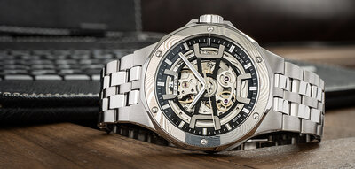 Edox Delfin Mecano 85310-3dm-ngin Limited Edition 300pcs (+ aparat de învârtire)