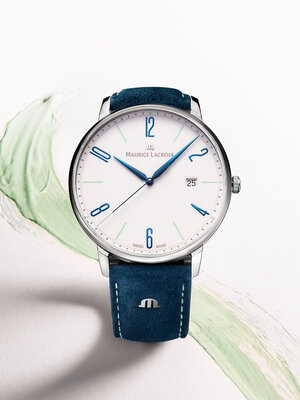 Maurice Lacroix Eliros Gents EL1118-SS00E-120-C (+ curea de rezervă)