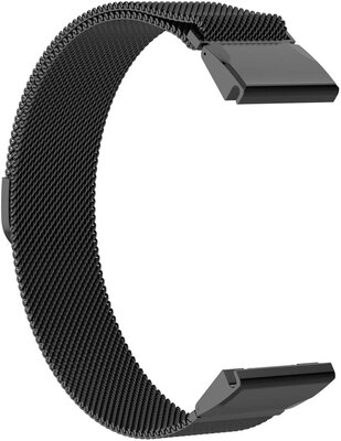brățară din oțel inoxidabil Ricardo Muriana 20mm, Black, QuickFit