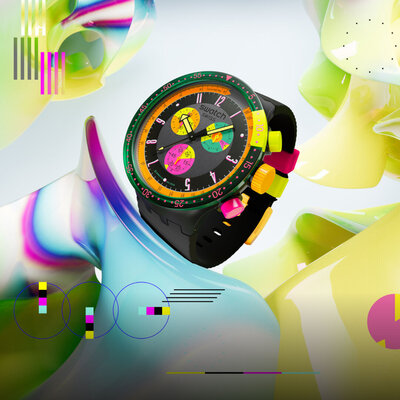 Swatch Neon Seppia SB02B104