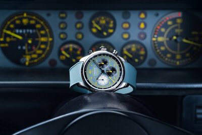 Union Glashütte Belisar Chronograph D009.427.17.042.09 Speedster Limited Edition 388pcs (+ curea de rezervă)