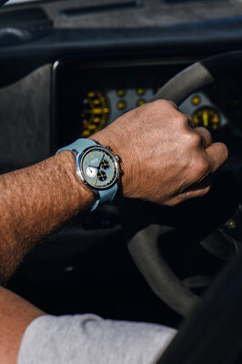 Union Glashütte Belisar Chronograph D009.427.17.042.09 Speedster Limited Edition 388pcs (+ curea de rezervă)