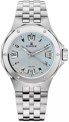 Edox Diver Date Lady Quartz 53100-3m-nand