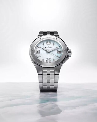 Edox Diver Date Lady Quartz 53100-3m-nand