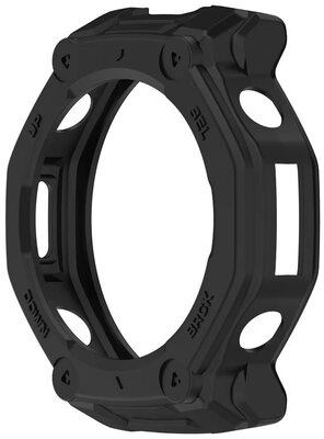 Capac de protecție (pro Amazfit T-Rex 3 Pro 48mm), plastic, culoarea neagră