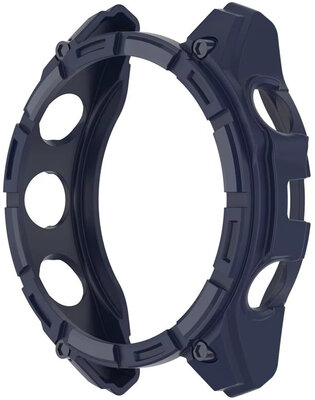 Capac de protecție (pro Garmin Fenix 8 SOLAR, 51mm), din silicon, culoarea albastră