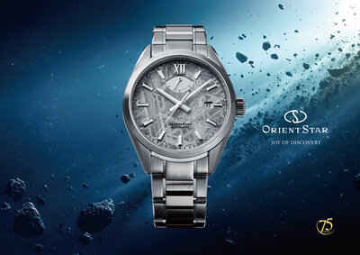 Orient Star Contemporary M34 F8 Date Meteorite Automatic RE-BX0010A00B 75th Anniversary Limited Edition 255pcs