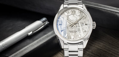 Orient Star Contemporary M34 F8 Date Meteorite Automatic RE-BX0010A00B 75th Anniversary Limited Edition 255pcs