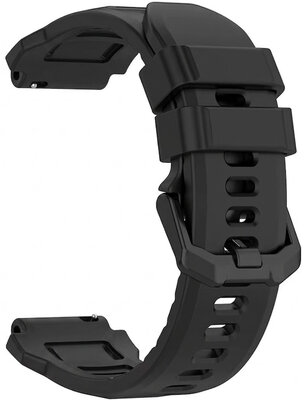 Curea din silicon Ricardo Pora (pentru Amazfit T-Rex 3 Pro 44mm), Black