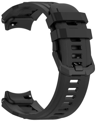 Curea de silicon Ricardo (pro Amazfit T-Rex 3 Pro 48mm), culoarea neagră