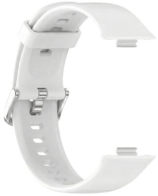 Curea de silicon Ricardo (pro Huawei Watch Fit 3, 4, 4 Pro), culoarea albă V2