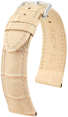 Curea din piele Hirsch Duke 01028190NQ-2, culoarea bej, piele de vițel