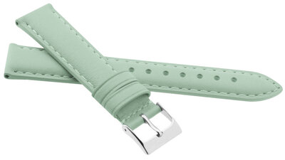 Curea din piele JVD R41308 14mm, culoarea verde