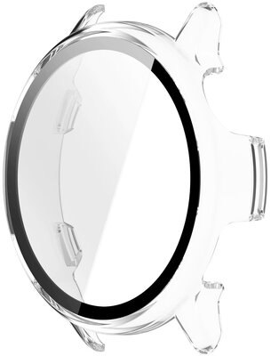 Carcasă de protecție (pentru Garmin Vívoactive 6), din plastic, transparent + sticlă