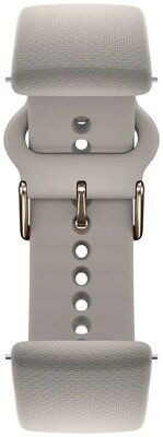 Curea din silicon Polar 20mm cu tunel, bej, dimensiune. S-L, eliberare rapidă