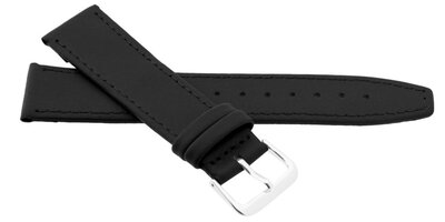 Curea din piele JVD R23001, 22mm, culoarea neagră