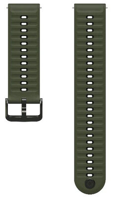 Curea de silicon Coros (pro Nomad), culoarea verde, Quick Release, lungime mai mare