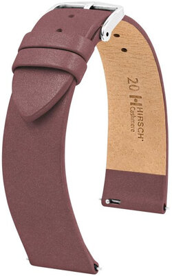 Curea din piele Hirsch Cashmere M 03902161-2, maro, piele de vițel, lungime M, Quick Release