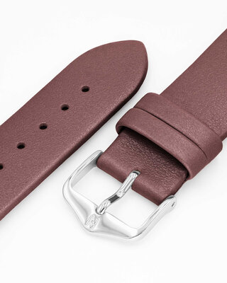 Curea din piele Hirsch Cashmere M 03902161-2, maro, piele de vițel, lungime M, Quick Release