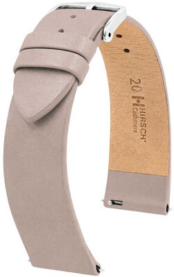 Curea din piele Hirsch Cashmere M 03902195-2, bej, piele de vițel, lungime M, Quick Release