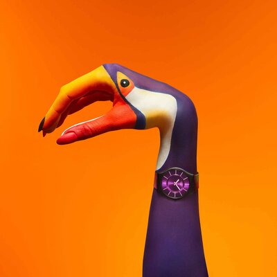 Swatch Paradise Bloom SS08B106