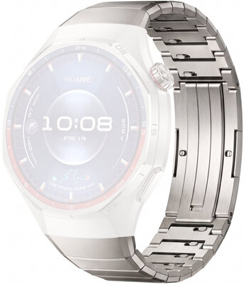 Brățară din titan Ricardo (pro Huawei Watch GT 6 Pro), culoarea argintiu, QuickFit